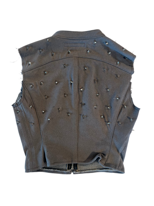 Aerosmith Spiked Moto Vest