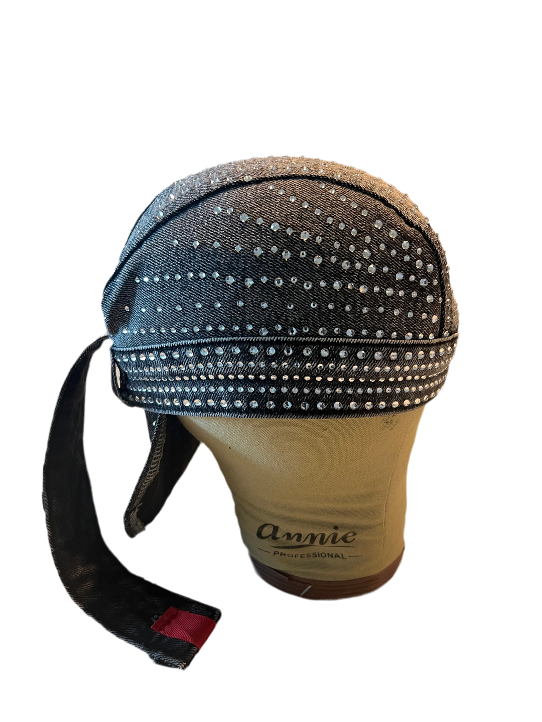 Denim Moto Cap (GREY) MADE-TO-ORDER