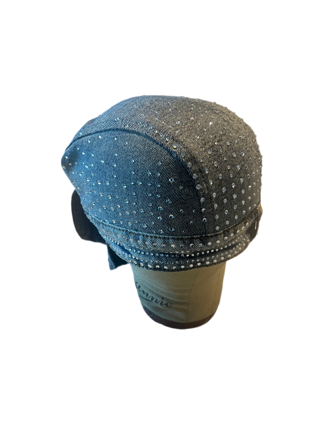 Denim Moto Cap (Light Blue) MADE-TO-ORDER
