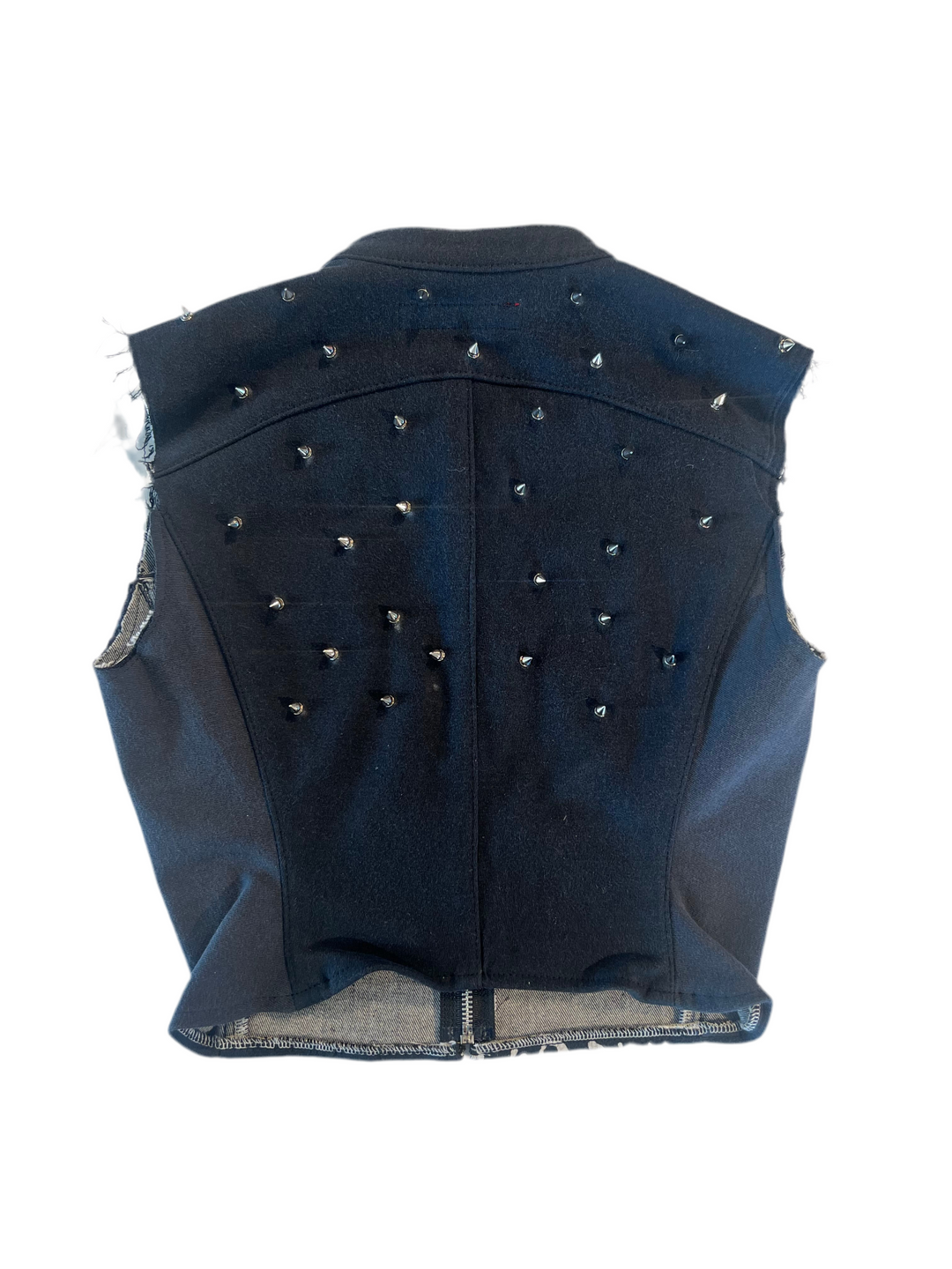 Metallica Spiked Moto Vest (green)