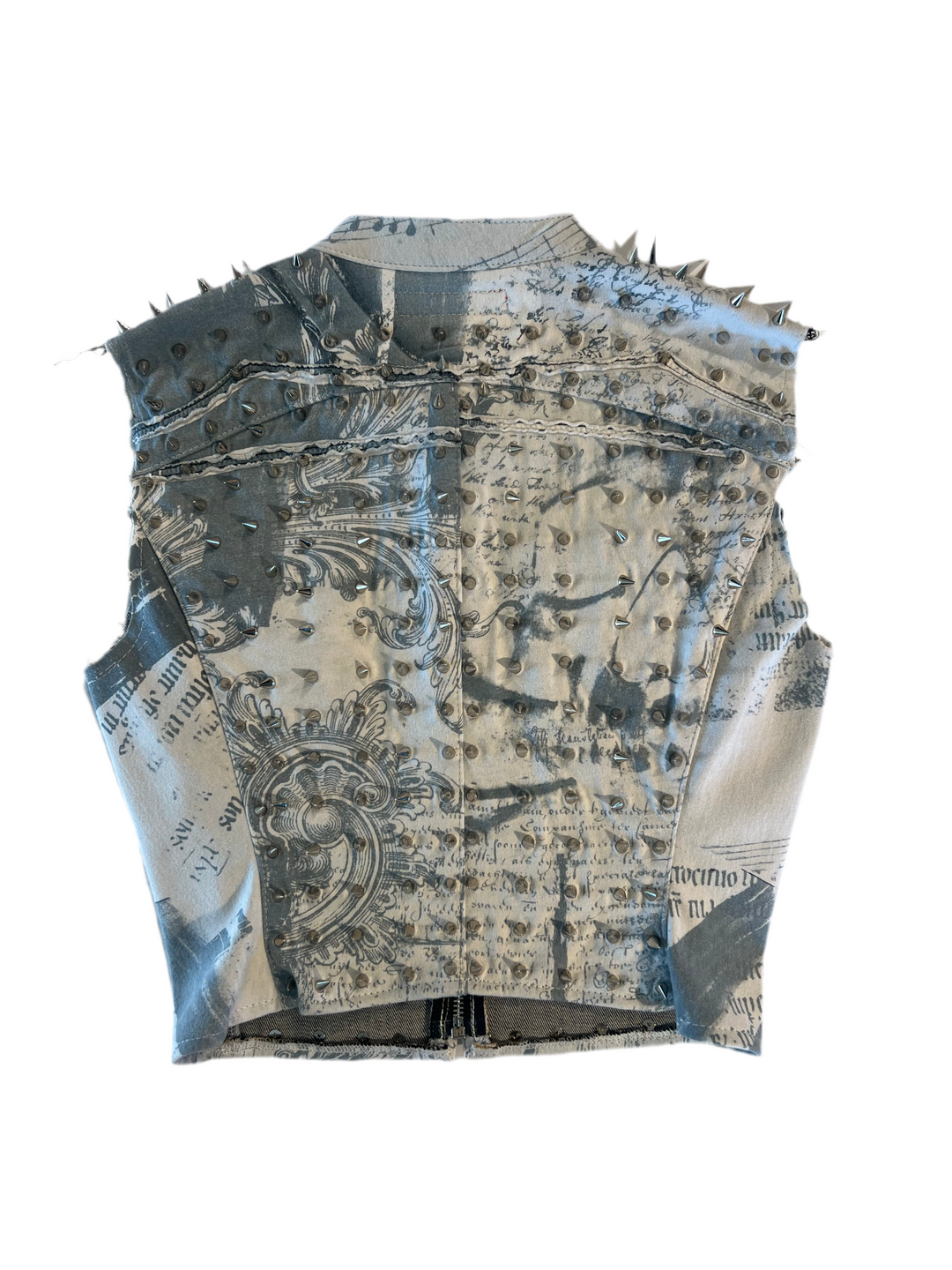 Spiked Out Jigsaw Moto Jacket