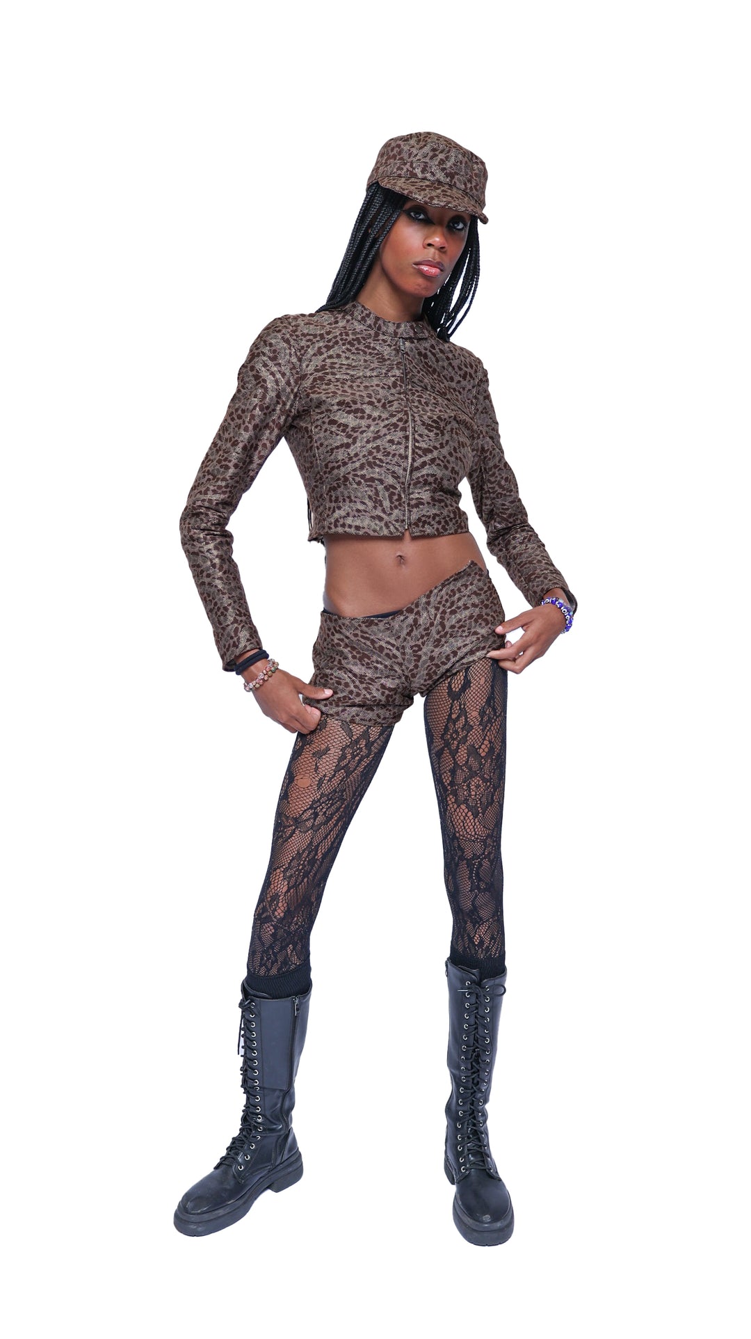 Cheetah Print Shorts