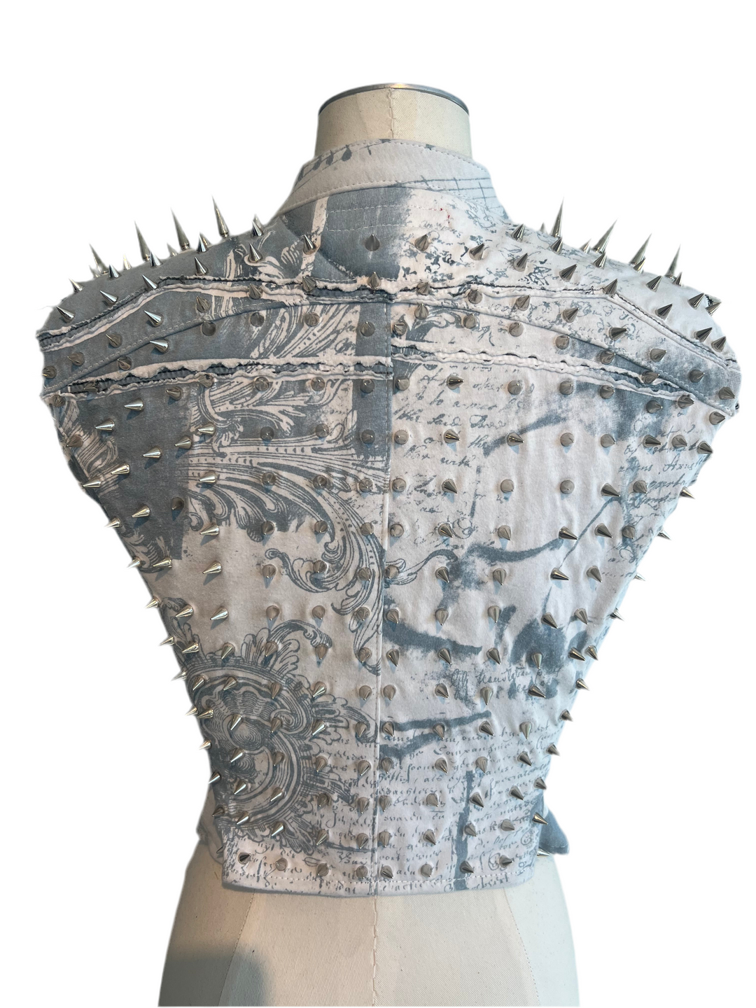 Spiked Out Jigsaw Moto Jacket